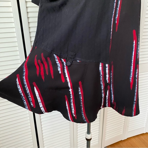 Blue Sky Mixed Media Rayon Tunic with pocket 1X - Picture 5 of 12